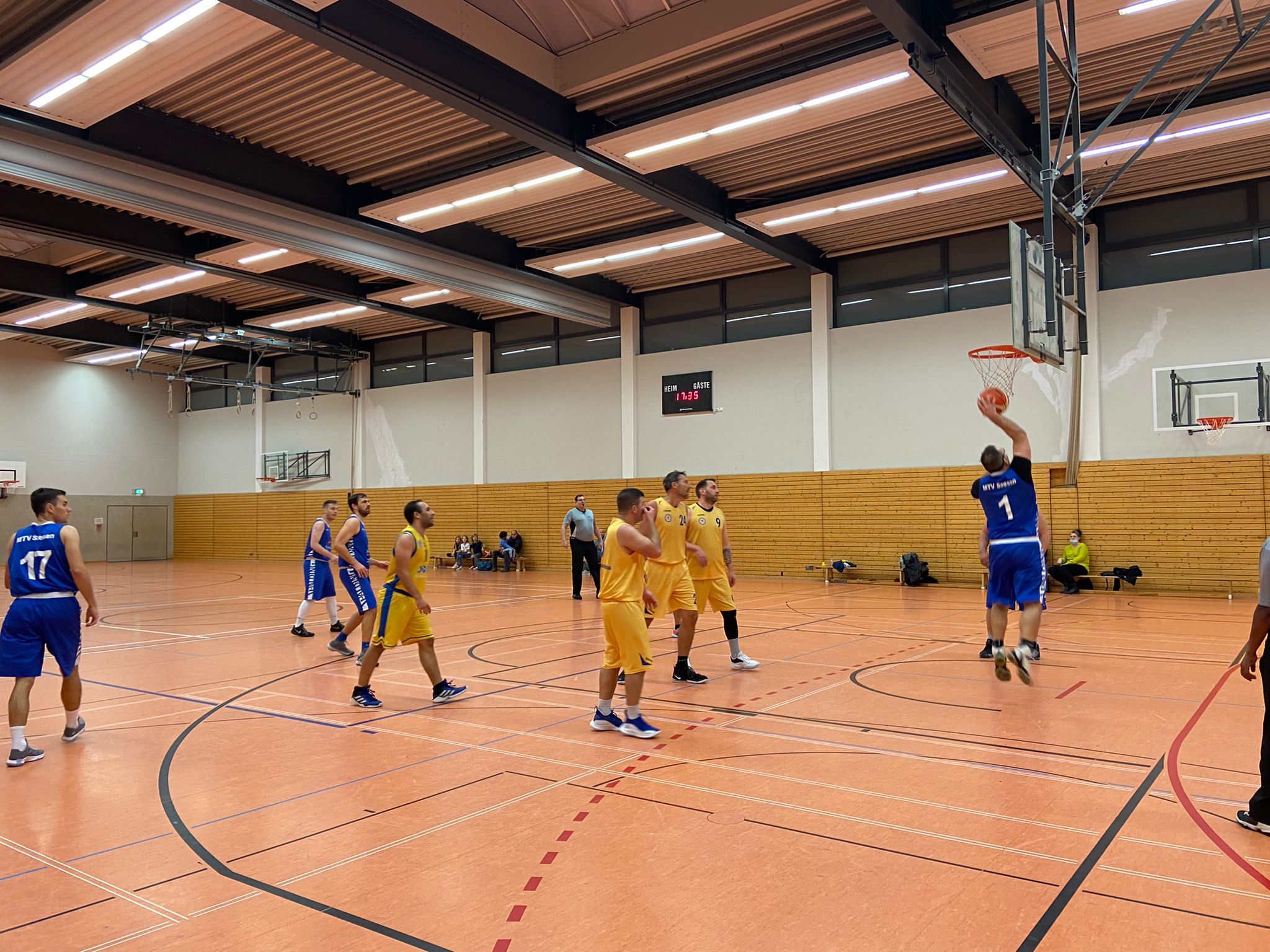 1. Herren der Basketballer verlieren gegen Eintracht Braunschweig II