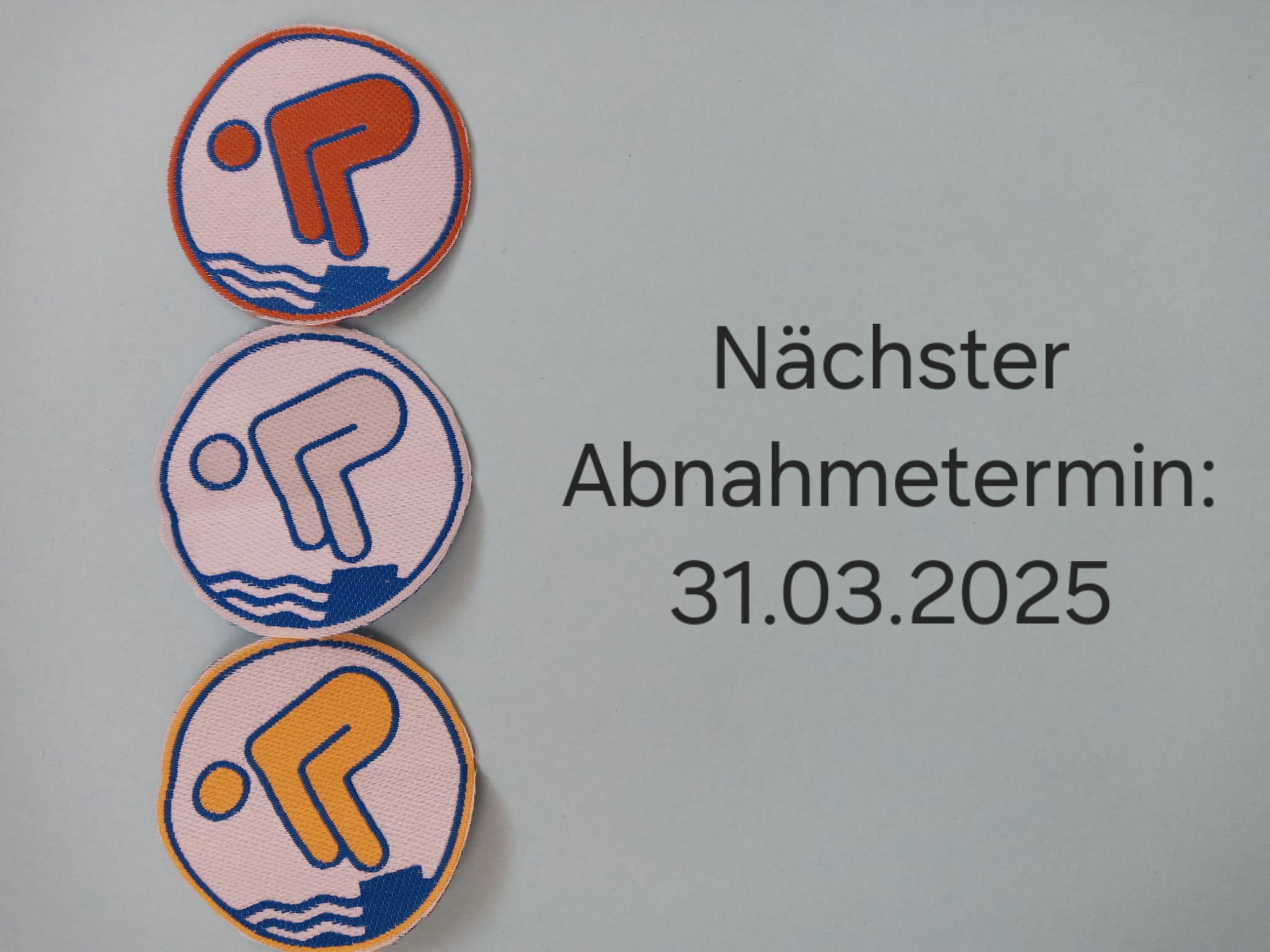 Schwimmabzeichen-Abnahme
